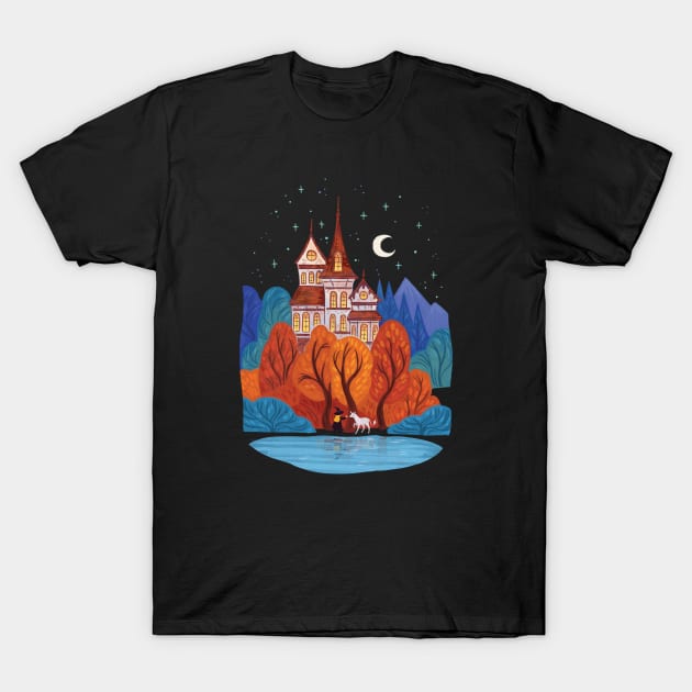 Witches House T-Shirt by MichelleScribbles